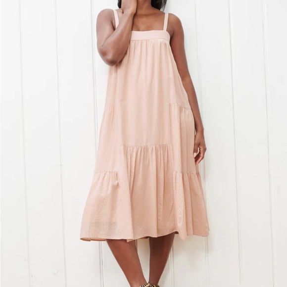 *NWT* JENNI KAYNE Seersucker Summer Dress - Picture 3 of 11